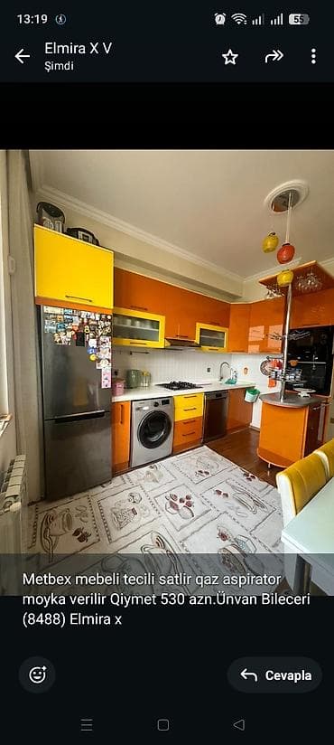 Metbex mebeli tecili satlir qaz aspirator moyka verilir Qiymet 530 lalafo.az -da Metbex mebeli tecili satlir qaz aspirator moyka verilir Qiymet 530
