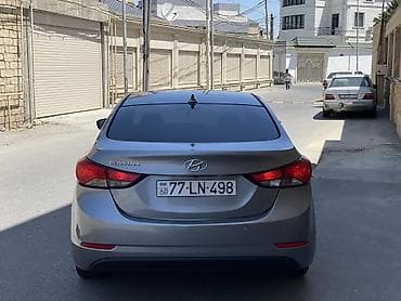 07 perdeleri arxa: Hyundai Elantra: 1.8 l | 2014 il Sedan — 3