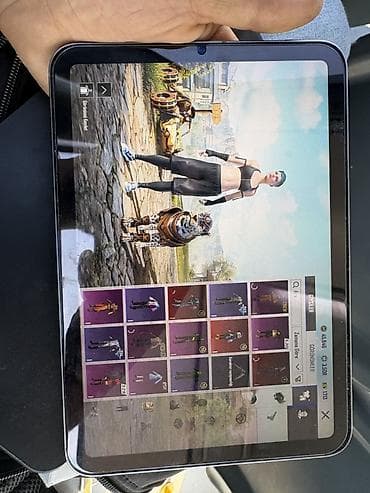 Планшеты: Pubg hesab hədiyyə Apple iPad mini (A17 Pro) Wi‑Fi + Cellular — 128 — 6