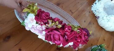 iplerin qiymeti: Şirni xoncasi bol ciceklərlə bəzədilmiş. Dekorativ məqsədlər üçün — 6