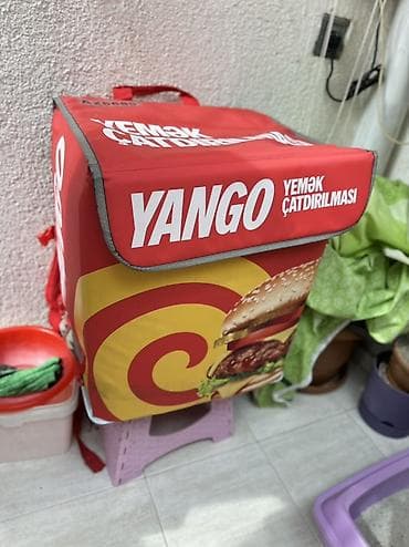 Yango “Yemək Çatdırılması” termoaktyv çantası - Brendli çatdırılma