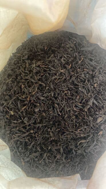 dibçək gülləri satışı: Qara çay yarpağı – iri dənəli, təbii qurudulmuş - Məhsul növü: qara — 3