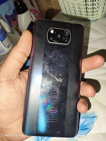 Фото и видеокамеры: Poco X3 NFC, 128 ГБ, цвет - Фиолетовый, Сенсорный, Отпечаток пальца — 2