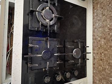 Техника и электроника: Газовая плита Встраиваемая, 4 конфорки — 1