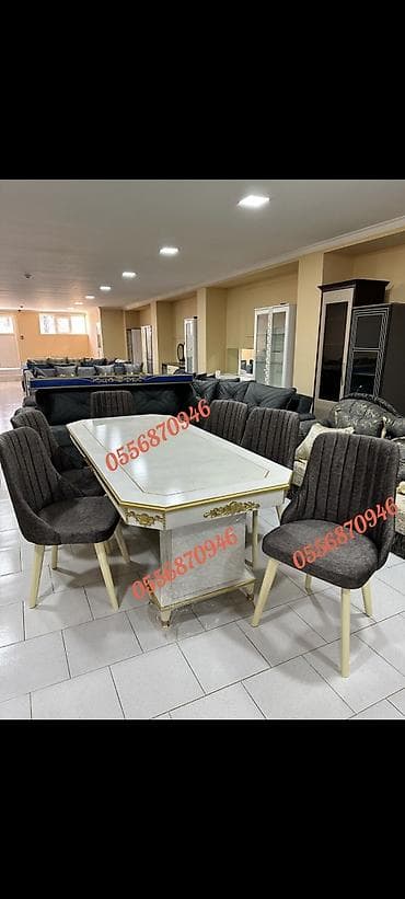 110: Qonaq otağı üçün, Yeni, Oval masa, 12 stul — 4