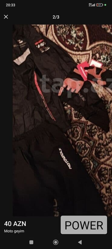 Yağlar və avtokimyəvi maddələr: Moto geyim teze ünvana çatdırılma - Brend: POWER (üzərində — 1