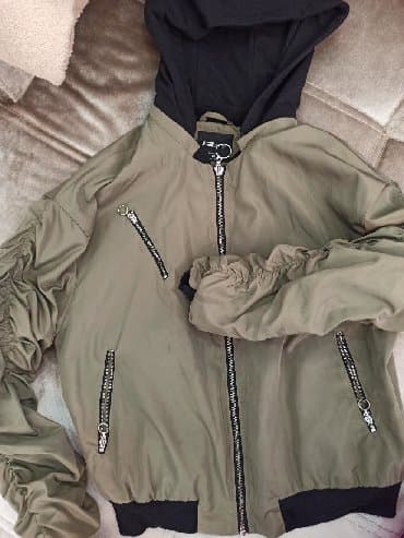 зеленые мужские спортивные костюмы: Kurtka Qadin ucun (gödekce) Newyorker dukanindan alinib. cox stilni — 1