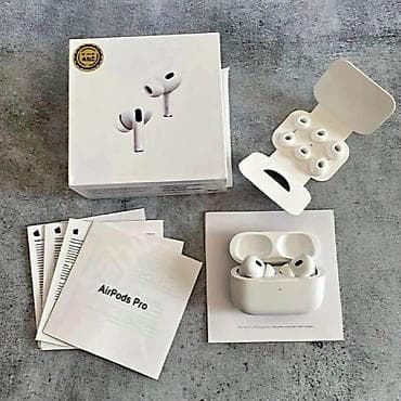 airpodslar: En premium Airpods pro 2. Sesi bası cox ideal bundan oyanası yoxdu.A — 1