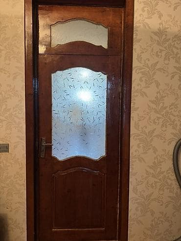 sehf qapi: Qonaq otağı üçün İşlənmiş Otaq qapısı 90x240 sm Çərçivə ilə, Zəmanətli, Ödənişli quraşdırma, Ödənişli çatdırılma — 2