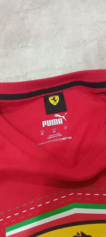 bu ilin debi: Futbolka, Puma, M, rəng - Qırmızı — 3