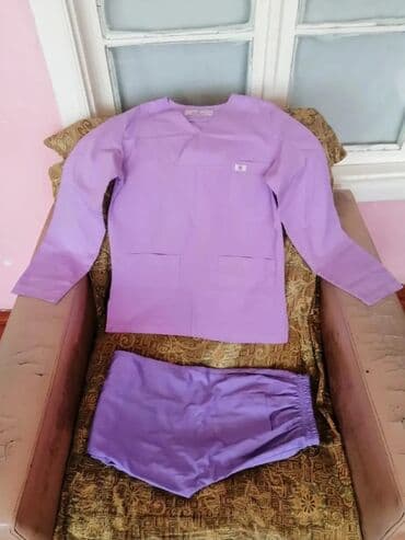 Tibbi geyim: Tibbi forma dəstləri - Növlər: üst köynək + şalvar dəsti - Rənglər — 1