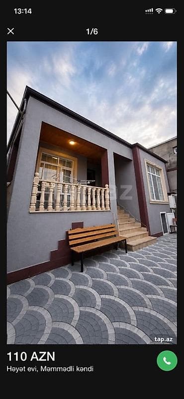 Həyət evləri və villalar: 90 kv. m, 3 otaqlı, Kombi, Qaz, İşıq — 1