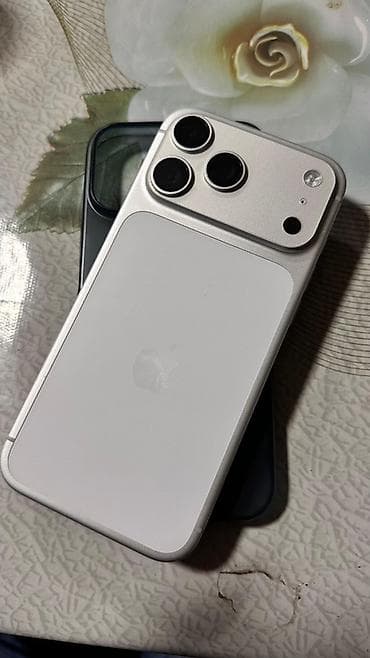 iphone x ikinci el: IPhone 17 Pro Max, 256 GB, Matte Silver — 1