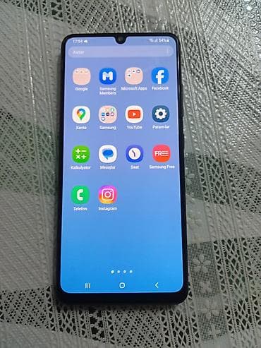 samsung galaxy s 4: Samsung Galaxy A32, rəng - Qara, Barmaq izi — 1