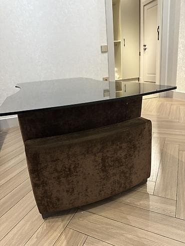 istolar: Düz masa, Açılmayan, Təkərsiz, Şüşə, Zəmanətsiz — 1