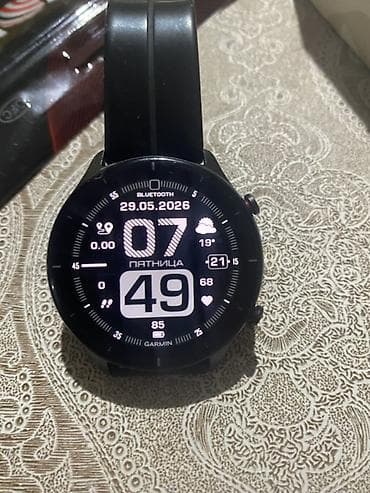 saat iphone: İşlənmiş, Smart saat, Amazfit, Suya davamlı, rəng - Qara — 1
