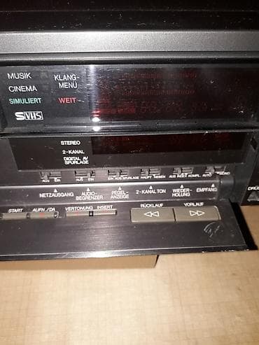 DVD və Blu-ray pleyerlər: Videomaqnitofon JVC HR-S5800EG S-VHS satılır. Kolleksiya modeli. Hifi — 3