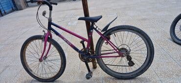 трехколесный велосипед взрослый: Б/у Городской велосипед 24", скоростей: 7, Самовывоз — 6