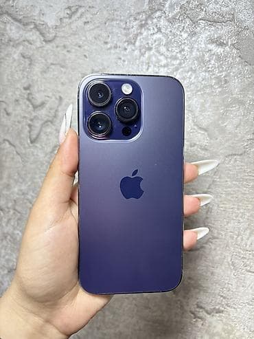 IPhone 14 Pro, 256 GB, Deep Purple, Simsiz şarj