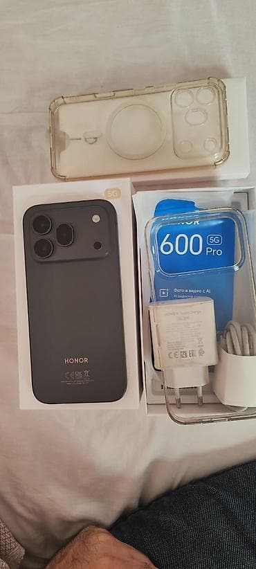 honor x8d: Honor 256 GB, rəng - Qara, Barmaq izi — 9