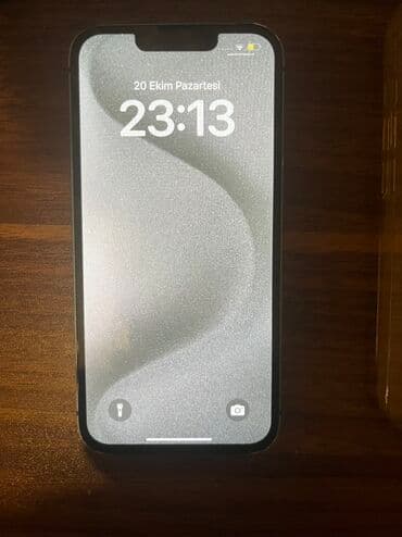 iphone ekran şəkili: IPhone 13, Göy, Face ID — 1