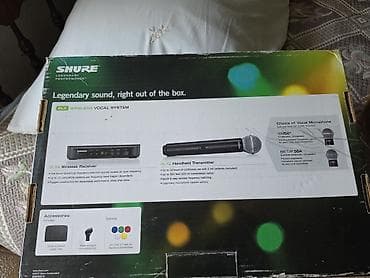 Yeni Simsiz (Bluetooth) Mikrofon Shure, Ünvandan götürmə