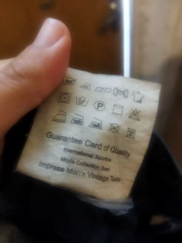 3 duymə koynək: Kişi geyim dəsti - 1 ədəd boz rəngli kişi şalvarı: yan ciblikli — 16