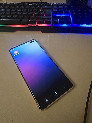 s10 tb: Samsung Galaxy S10 Plus, 1 TB, rəng - Ağ, Simsiz şarj — 6
