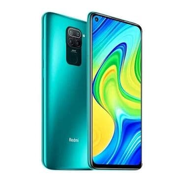 işlənmiş notbuklar: Redmi Note 9, 64 GB, rəng - Göy, Barmaq izi — 1