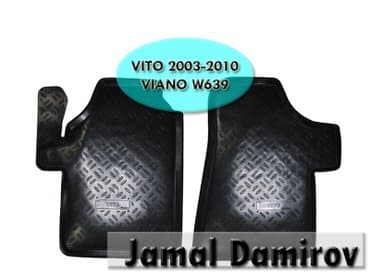 Mercedes-benz vito 2003-2010 ve viano w639 üçün poliuretan ayaqaltilar