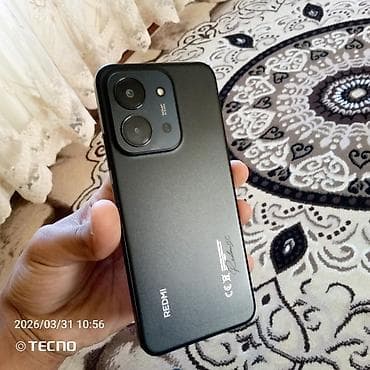 tv 82 ekran: Redmi 128 GB, rəng - Qara, Face ID — 1