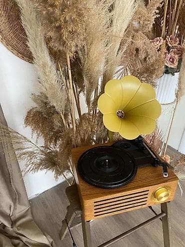 Markalar: Vinil plastinkalar üçün retro üslublu pikaplar Məhsul təsviri: - — 1