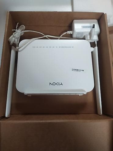 Nokia Wi‑Fi router Xüsusiyyətlər: - İki xarici antena ilə sabit və — 1