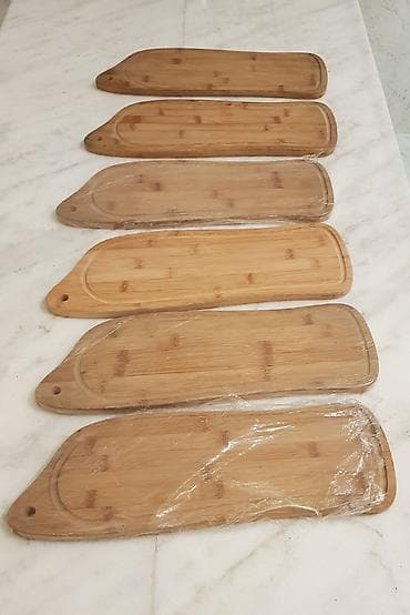 dadlica kolbasa: Bambum uzun servis lövhələri tecili satilir - Material: təbii bambuk — 1