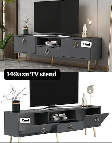 tvi alti: Yeni, Düz TV altlığı, Polkalı, Laminat, Azərbaycan — 2