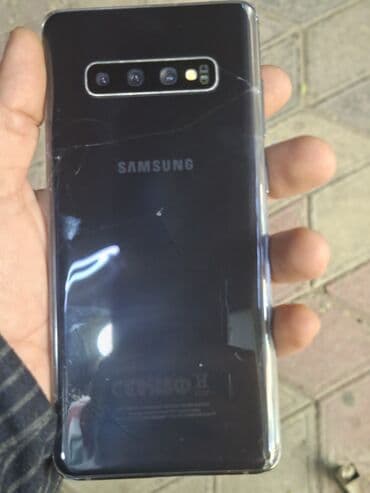 пылесос самсунг: Samsung Galaxy S10, цвет - Черный, Битый — 1