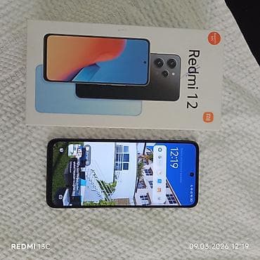 nokia e73 mode: Redmi 12, 128 GB, rəng - Qara, Sənədlərlə — 1