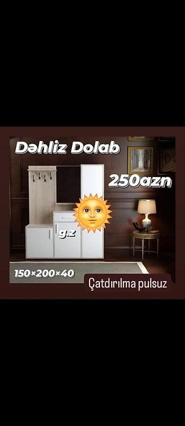 stul 2 ci el: Dehliz dolabı — 1