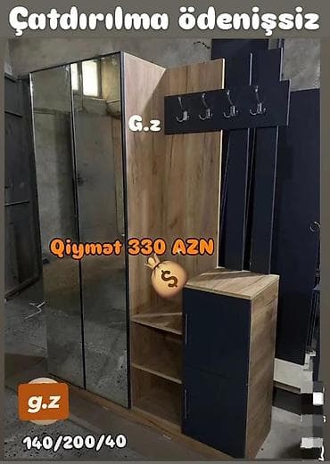 plastik boru utu: Dehliz mebeli sifarişlə hazırlanır — 1