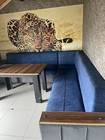 beton sifarisi: Kafe/restoran üçün mebel və kondisioner dəsti - Yumşaq oturacaq — 1