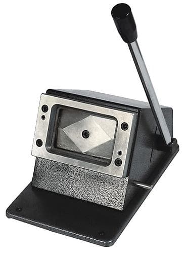 Model 8251 (die cutter) Professional for: PVC card Laminated card