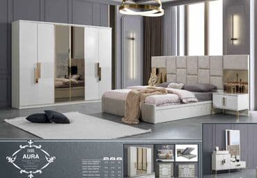 Qaşıqlar: İkinəfərlik çarpayı, Dolab, Termo, 2 tumba, Yeni — 1