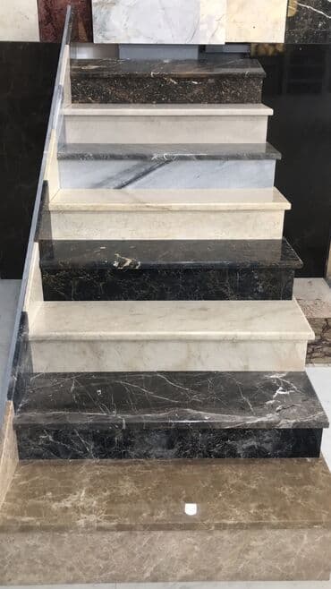 Mərmər pilləkənlər 70azndən başlayan qiymətlərlə