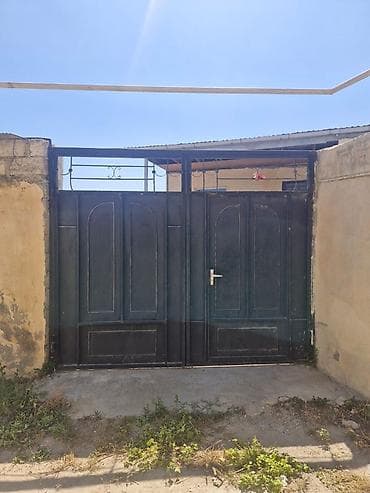 Dəmir darvaza və piyada qapısı dəsti - Material: qalın metal/dəmir