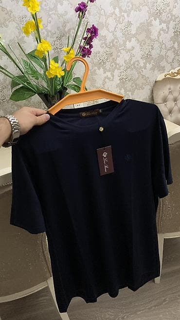 kis: Futbolka, 3XL, rəng - Göy — 2