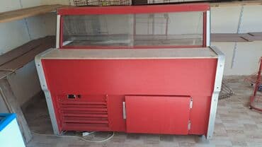 vitrin mallari: Qida vitrini – soyuducu tipli mağaza vitrin masası - Ön və yuxarı — 2