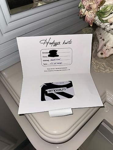 Emporium Hədiyyə Kartı - Brend: Emporium - Format: Plastik hədiyyə
