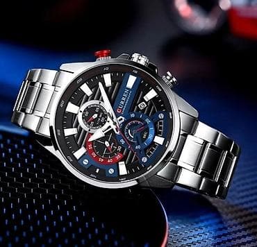 Smart saatlar: Yeni, Qol saatı, Curren, rəng - Qara — 5