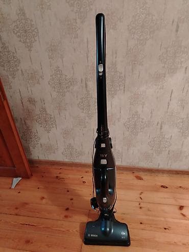 robot tozsovuran: Bosch 18V simsiz dik tozsoran – 2‑si 1‑də model. Xüsusiyyətlər: - 2 — 1