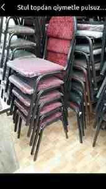 topdan satis qiymetleri: Stul 12 azn seher daxili catdirilma anbardan satis — 1